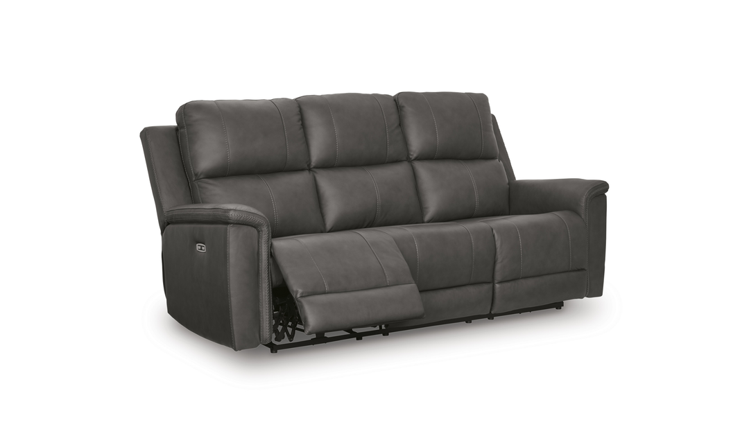 Modern Heritage Bleckley Power Recliner Sofa With Adjustable Headrest