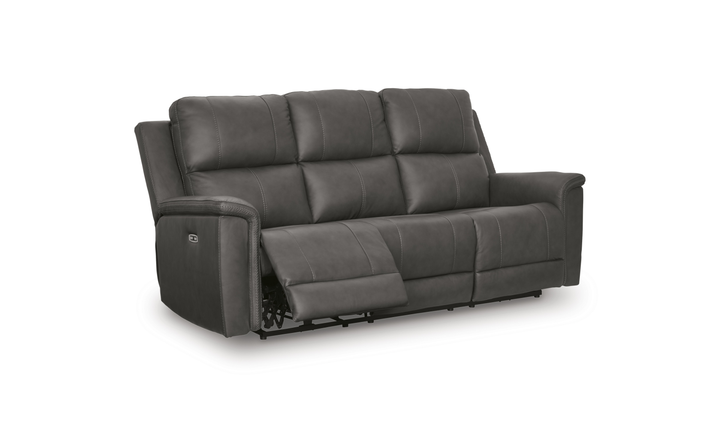 Modern Heritage Bleckley Power Recliner Sofa With Adjustable Headrest