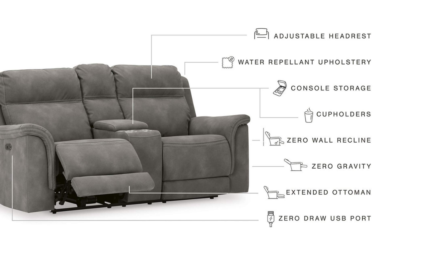 Modern Heritage Next-Gen Durapella Power Recliner Living Room Set