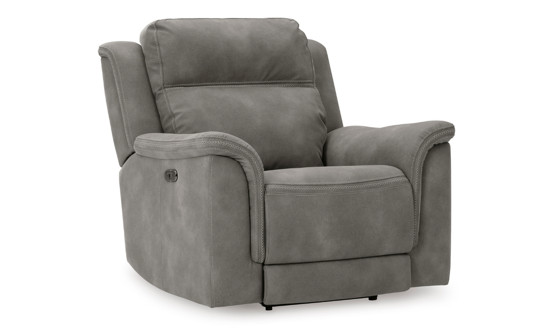 Brandon Power Recliner with Adjustable Headrest & USB Port-Jennifer Furniture