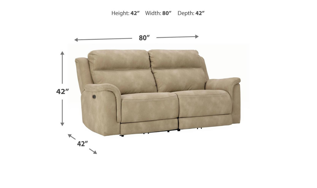 Brandon Next-Gen DuraPella Power-Reclining Sofa-Jennifer Furniture