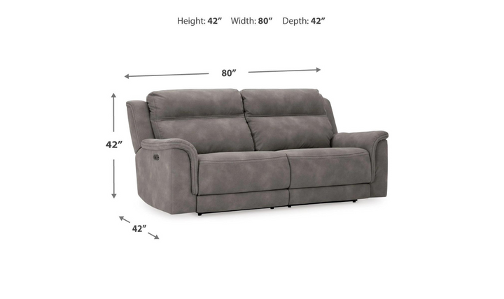 Brandon Next-Gen DuraPella Power-Reclining Sofa-Jennifer Furniture
