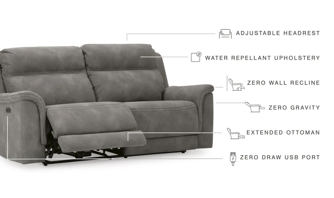 Brandon Next-Gen DuraPella Power-Reclining Sofa-Jennifer Furniture