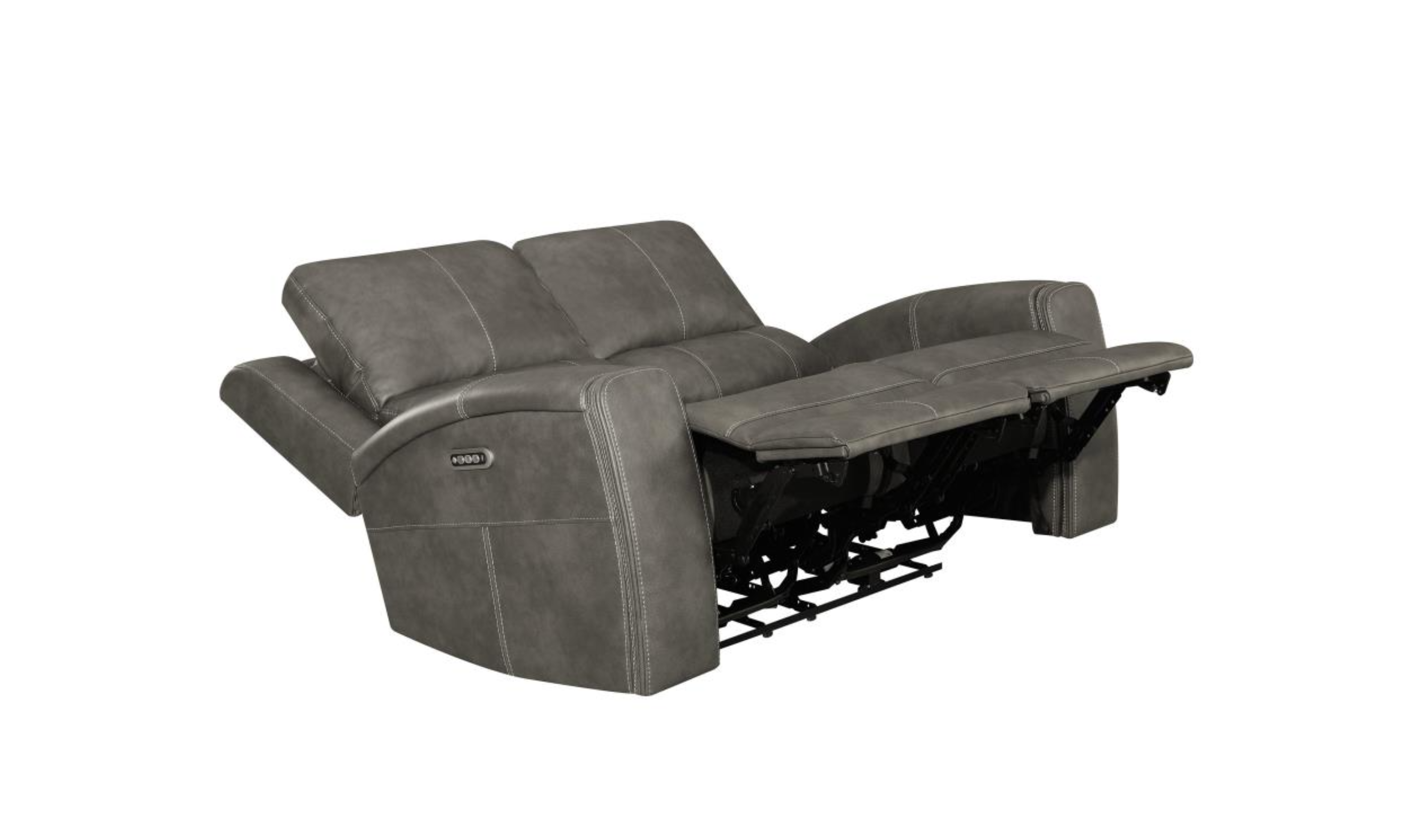 Modern Furniture Brickston Leather Zero Gravity Reclining Living Room Set