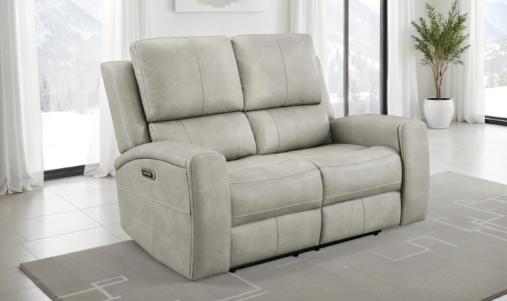 Modern Furniture Brickston Leather Zero Gravity Reclining Living Room Set