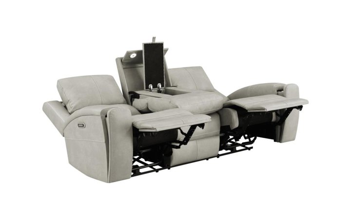 Modern Furniture Brickston Leather Zero Gravity Reclining Living Room Set
