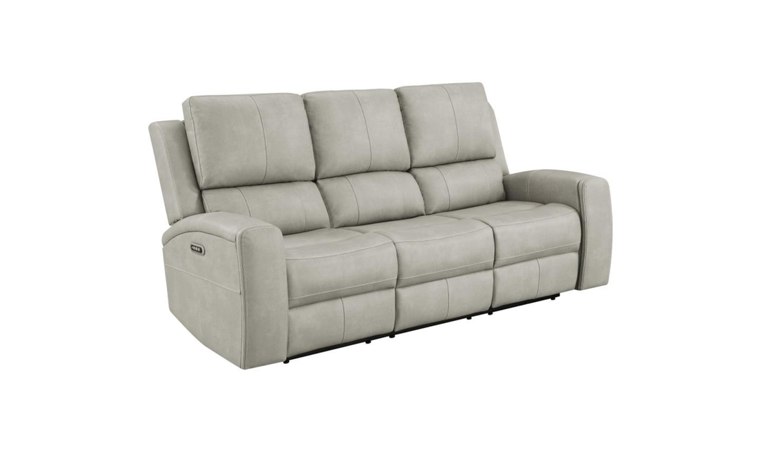 Modern Furniture Brickston Leather Zero Gravity Reclining Living Room Set