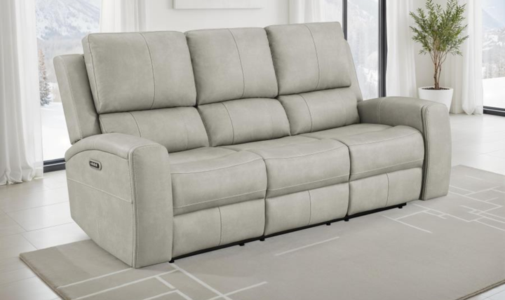 Modern Furniture Brickston Leather Zero Gravity Reclining Living Room Set