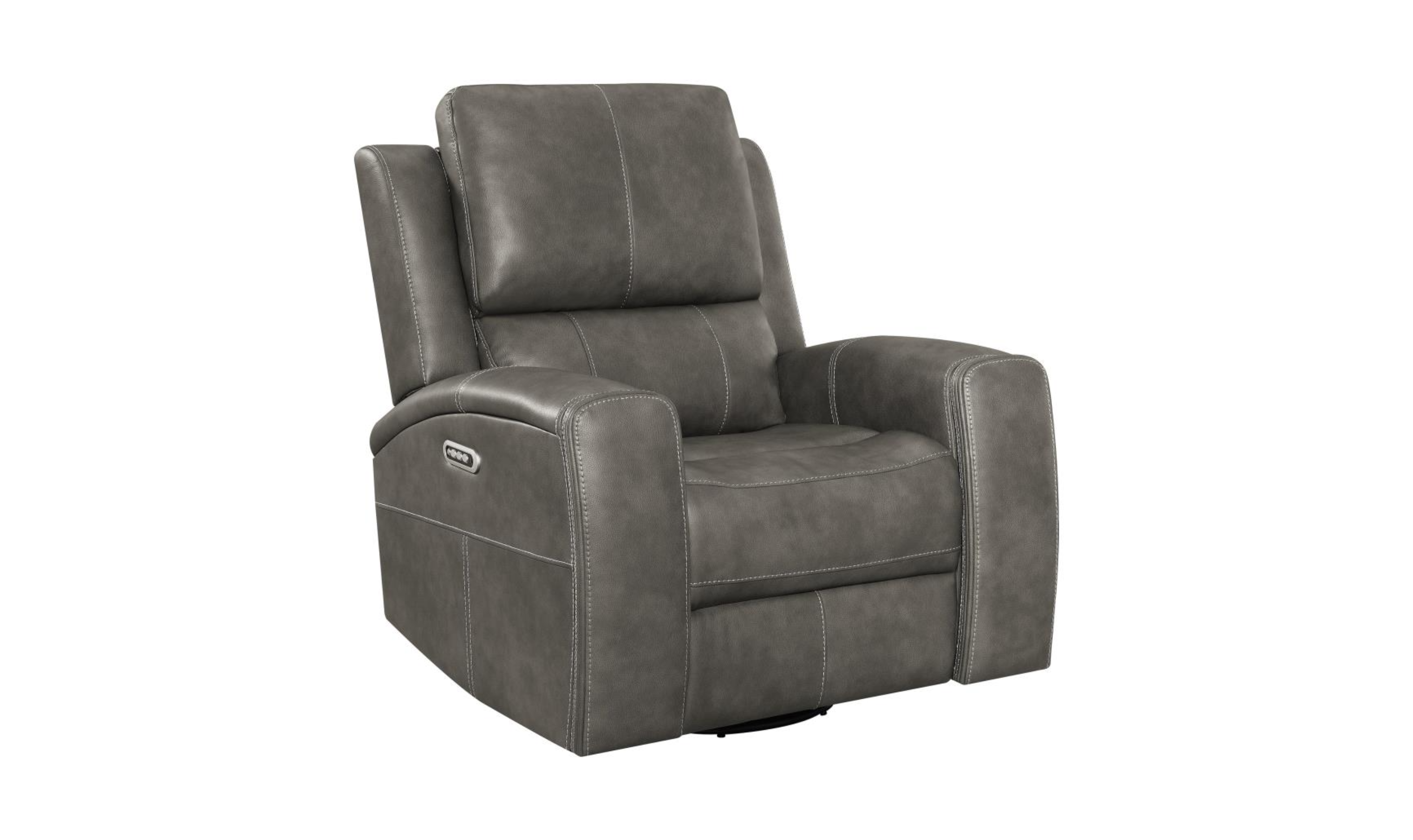 Modern Furniture Brickston Leather Zero Gravity Reclining Living Room Set