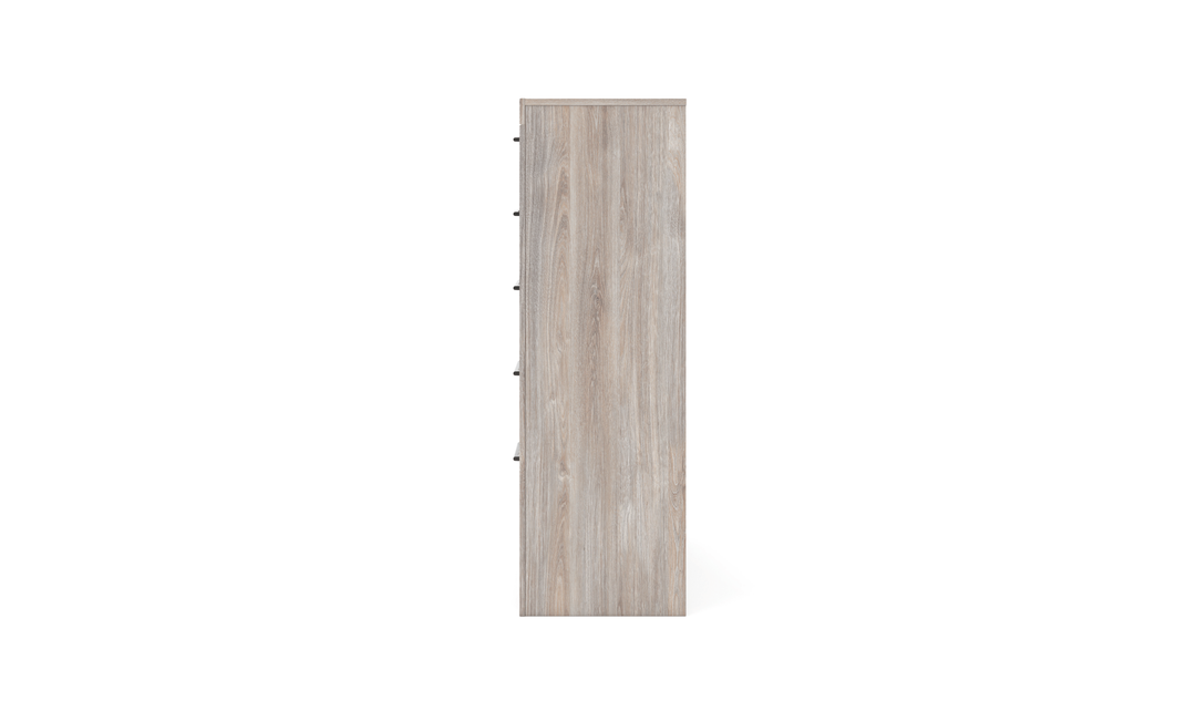 Modern Heritage Broachmyn Five Drawer Wooden Chest in Two-Tone Finish