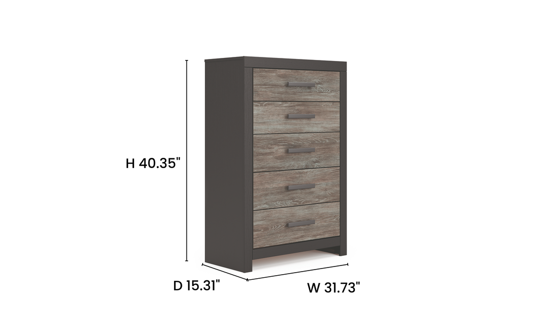 Modern Heritage Broachmyn Queen Contemporary Wooden Bedroom Set