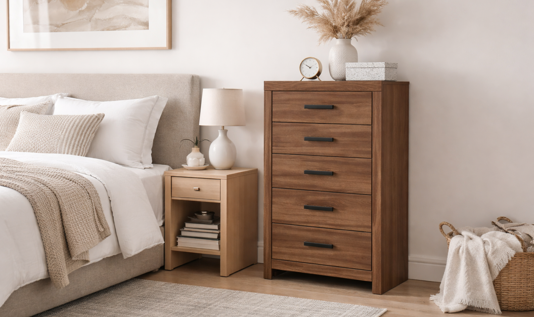 Modern Heritage Broachmyn Queen Contemporary Wooden Bedroom Set