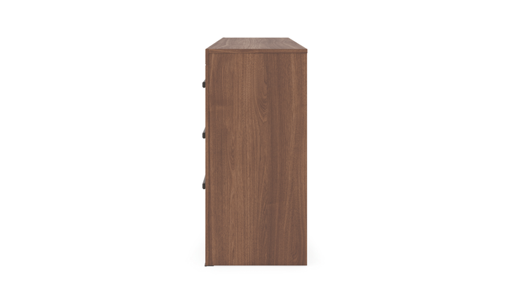 Modern Heritage Broachmyn Six Drawer Wooden Dresser in Two-tone Finish