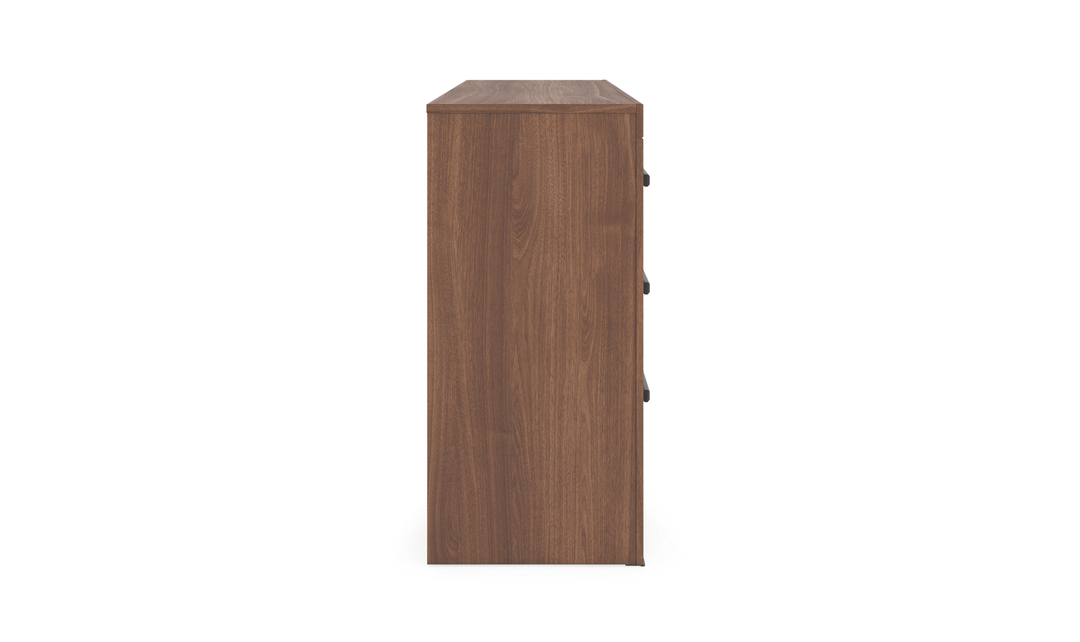 Modern Heritage Broachmyn Six Drawer Wooden Dresser in Two-tone Finish