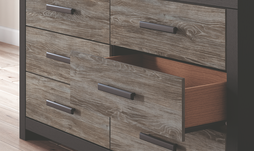 Modern Heritage Broachmyn Dresser and Mirror - Jennifer Furniture