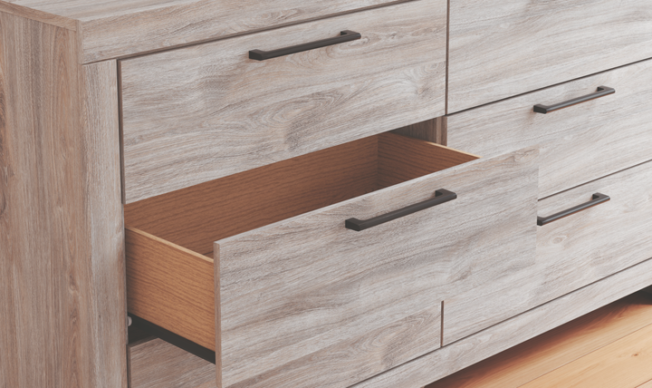 Modern Heritage Broachmyn Dresser and Mirror - Jennifer Furniture