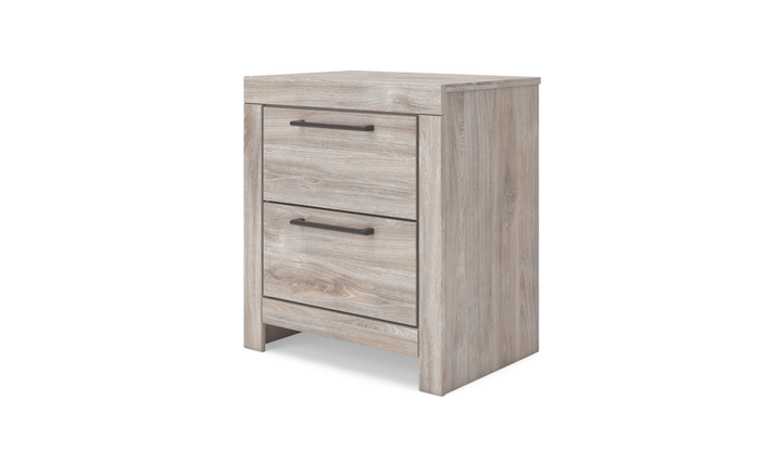 Modern Heritage Broachmyn Two Drawer Nightstand - Jennifer Furniture