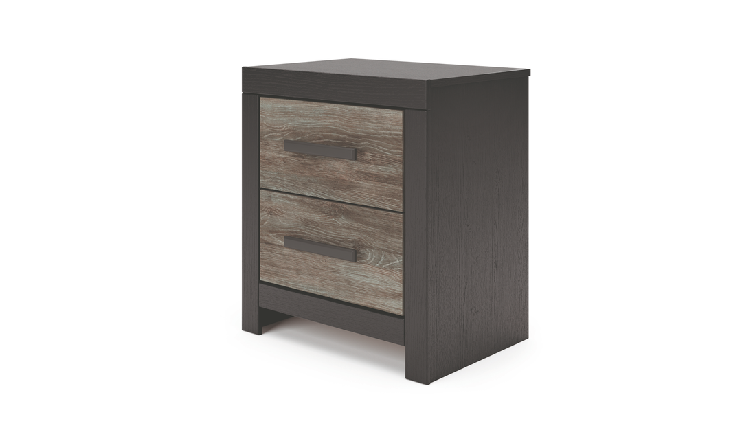 Modern Heritage Broachmyn Two Drawer Nightstand - Jennifer Furniture