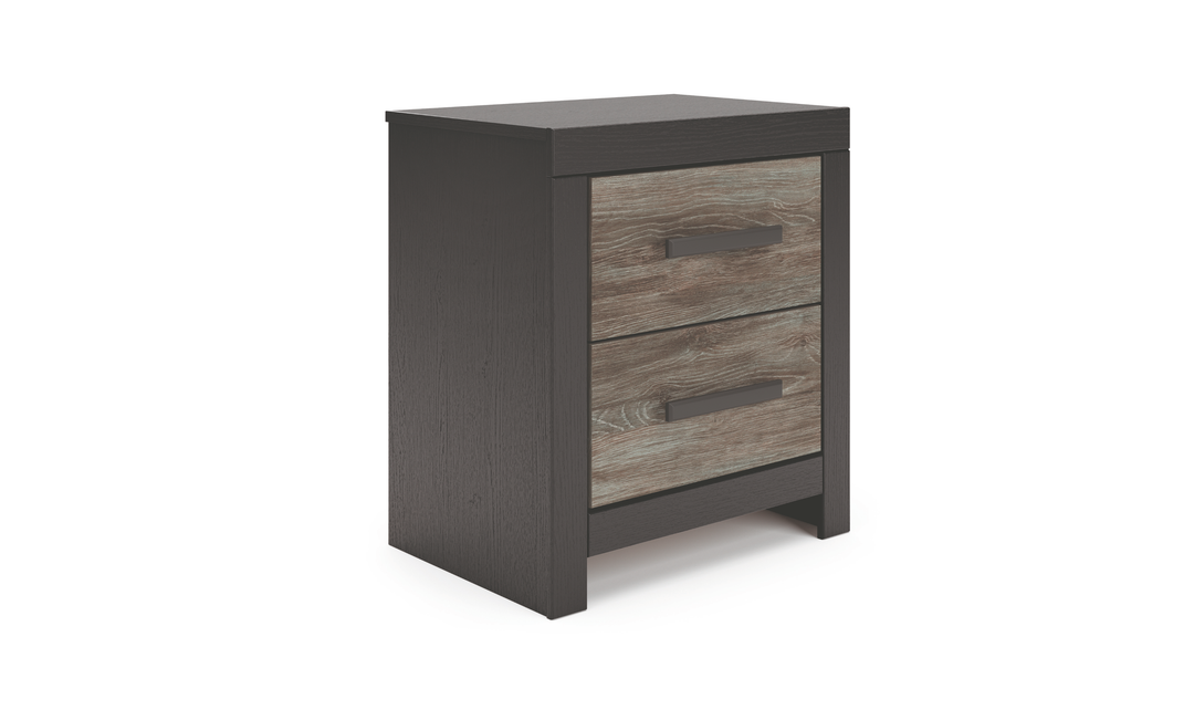 Modern Heritage Broachmyn Two Drawer Nightstand - Jennifer Furniture
