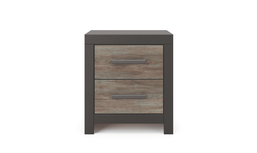 Modern Heritage Broachmyn Two Drawer Nightstand - Jennifer Furniture