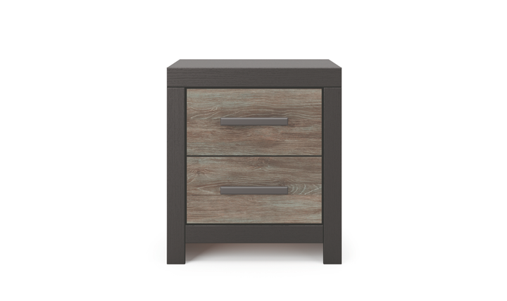Modern Heritage Broachmyn Two Drawer Nightstand - Jennifer Furniture