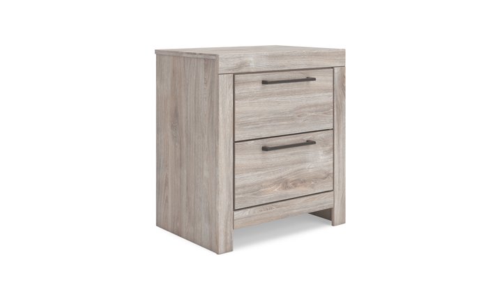 Modern Heritage Broachmyn Two Drawer Nightstand - Jennifer Furniture