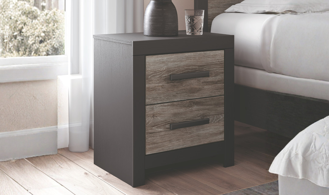 Modern Heritage Broachmyn Two Drawer Nightstand - Jennifer Furniture
