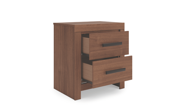 Modern Heritage Broachmyn Two Drawer Nightstand - Jennifer Furniture