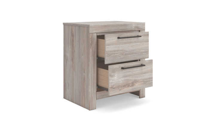 Modern Heritage Broachmyn Two Drawer Nightstand - Jennifer Furniture