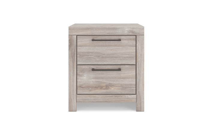Modern Heritage Broachmyn Two Drawer Nightstand - Jennifer Furniture