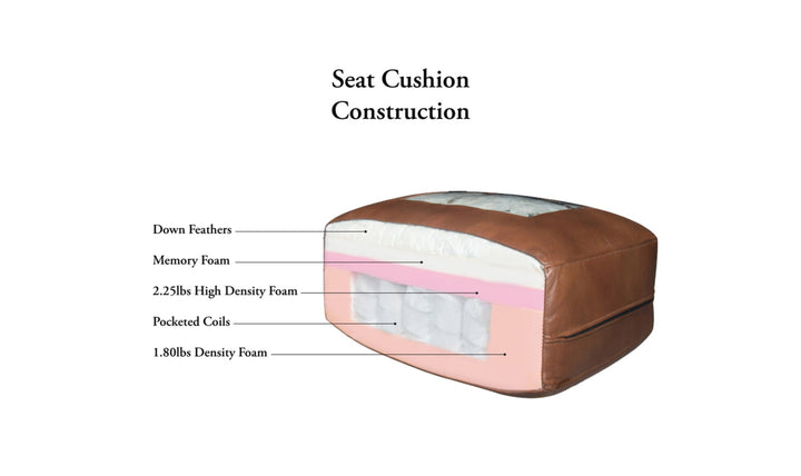 Brookfield Leather Sofa Collection Chair-Jenniferfurniture
