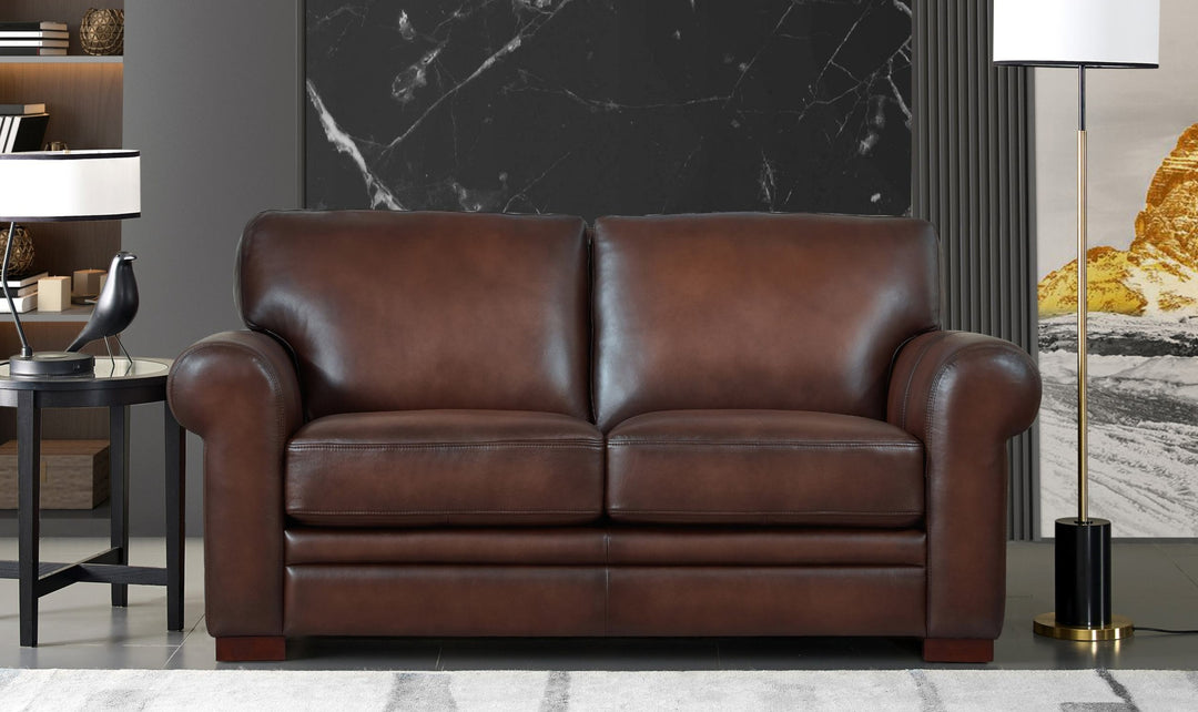Brookfield Leather Sofa Collection Loveseat-Jenniferfurniture