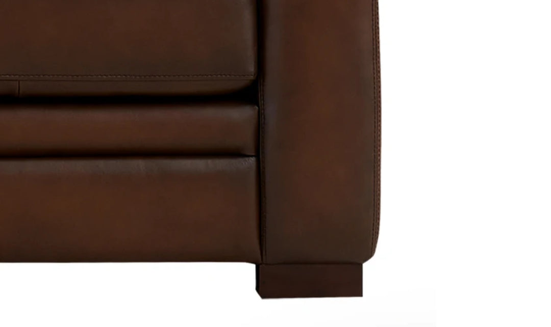 Brookfield Leather Sofa Collection Loveseat-Jenniferfurniture