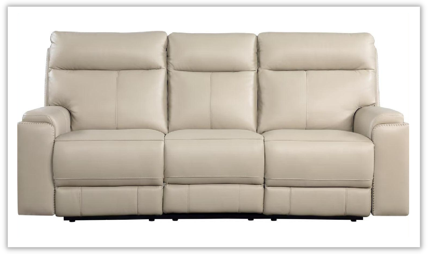 Bryant 3-Seater Power Reclining Leather Sofa