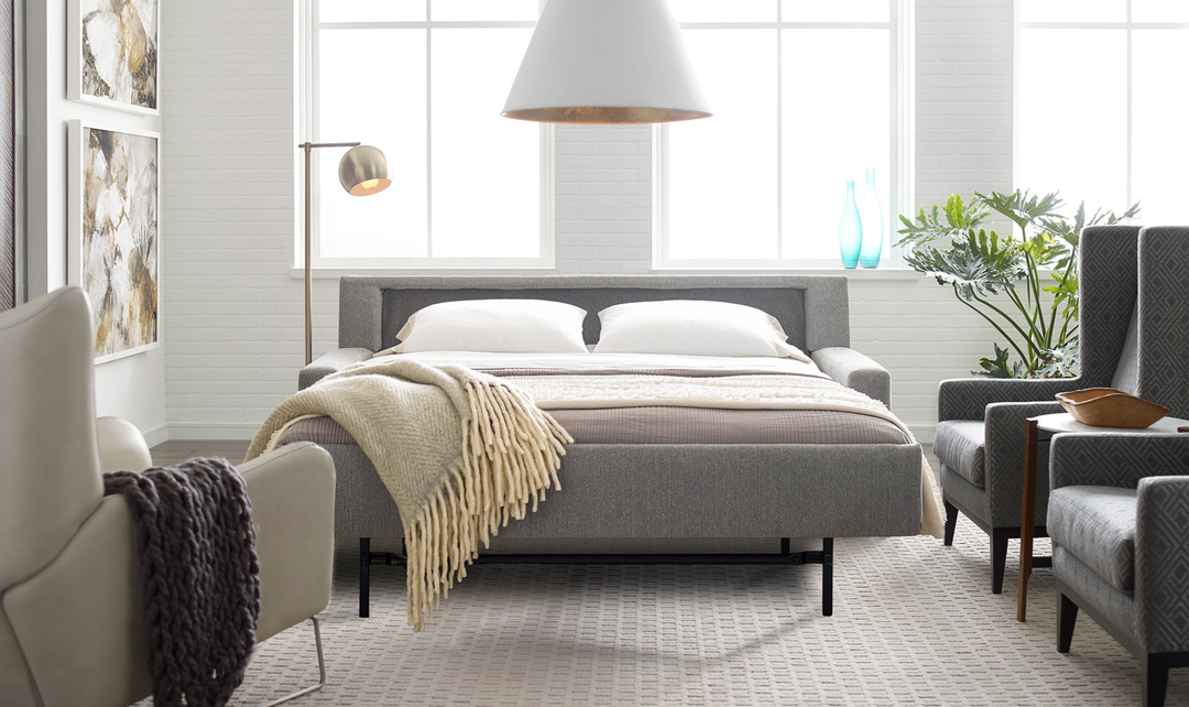 American Leather Bryson Comfort Sleeper With Track Arms-Jennifer Furniture