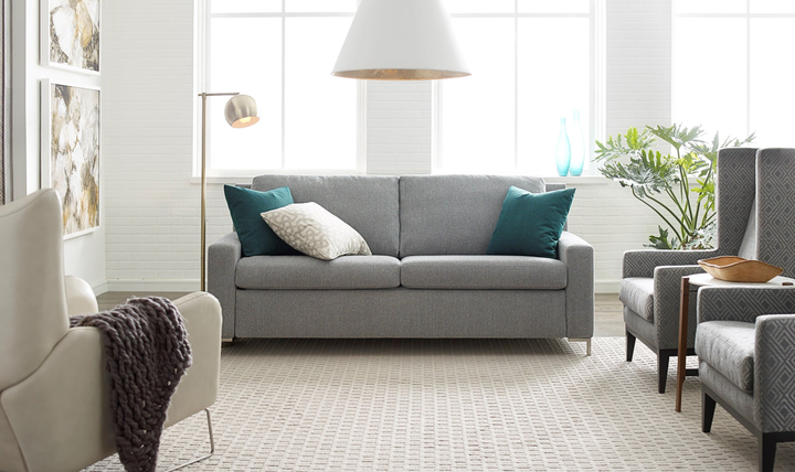 American Leather Bryson Comfort Sleeper With Track Arms-Jennifer Furniture