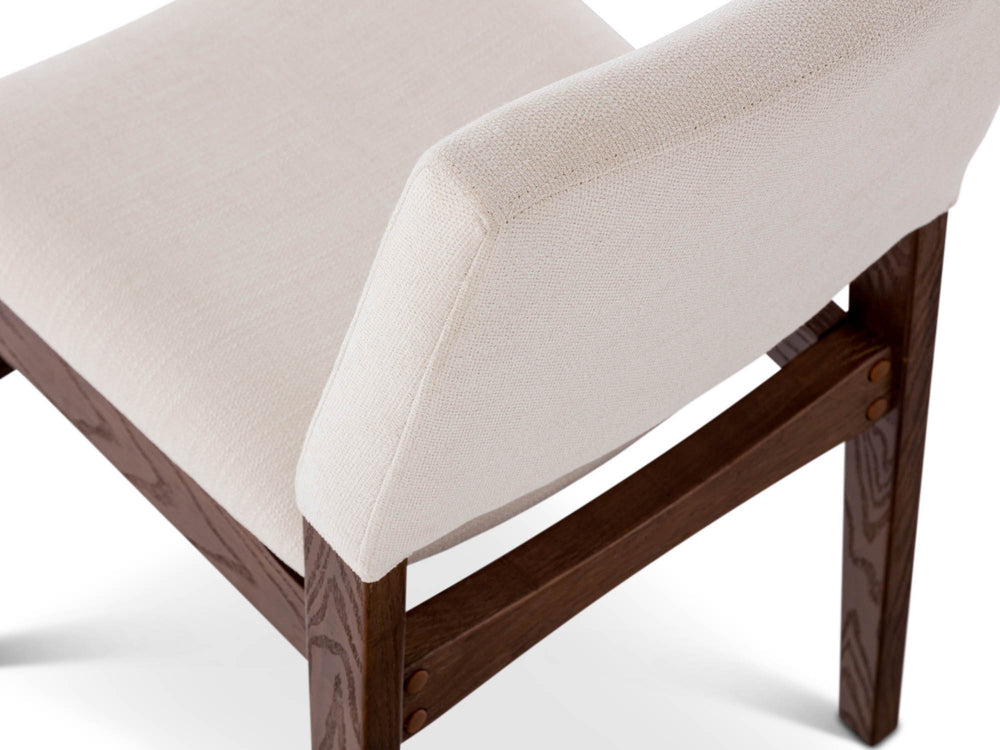 Transformer Table Wooden Dining Chair with Ergonomic lumbar support