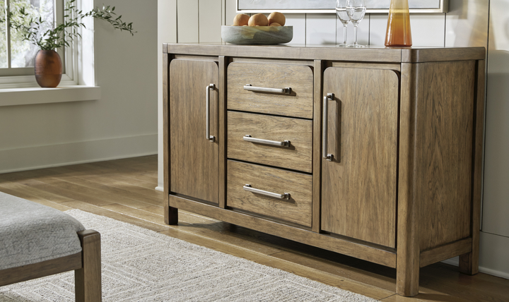 Modern Heritage Cabalynn Dining Room Wooden Server - Jennifer Furniture