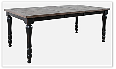 UrbanChic County Rectangle Extendable Table