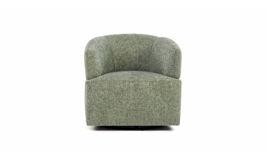 Calia Italia Pirouette Fabric Swivel Chair - Jennifer Furniture