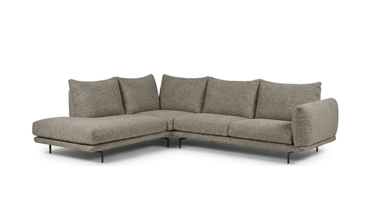 Calia Italia Dragees Fabric Modular Sectional Sofa with Lounge Chaise - Jennifer Furniture