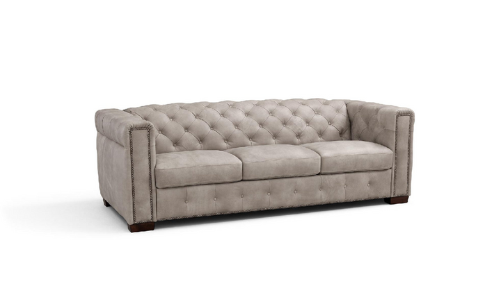 Callas Italian Leather Queen Sleeper Sofa - Luxury Overnight Collection