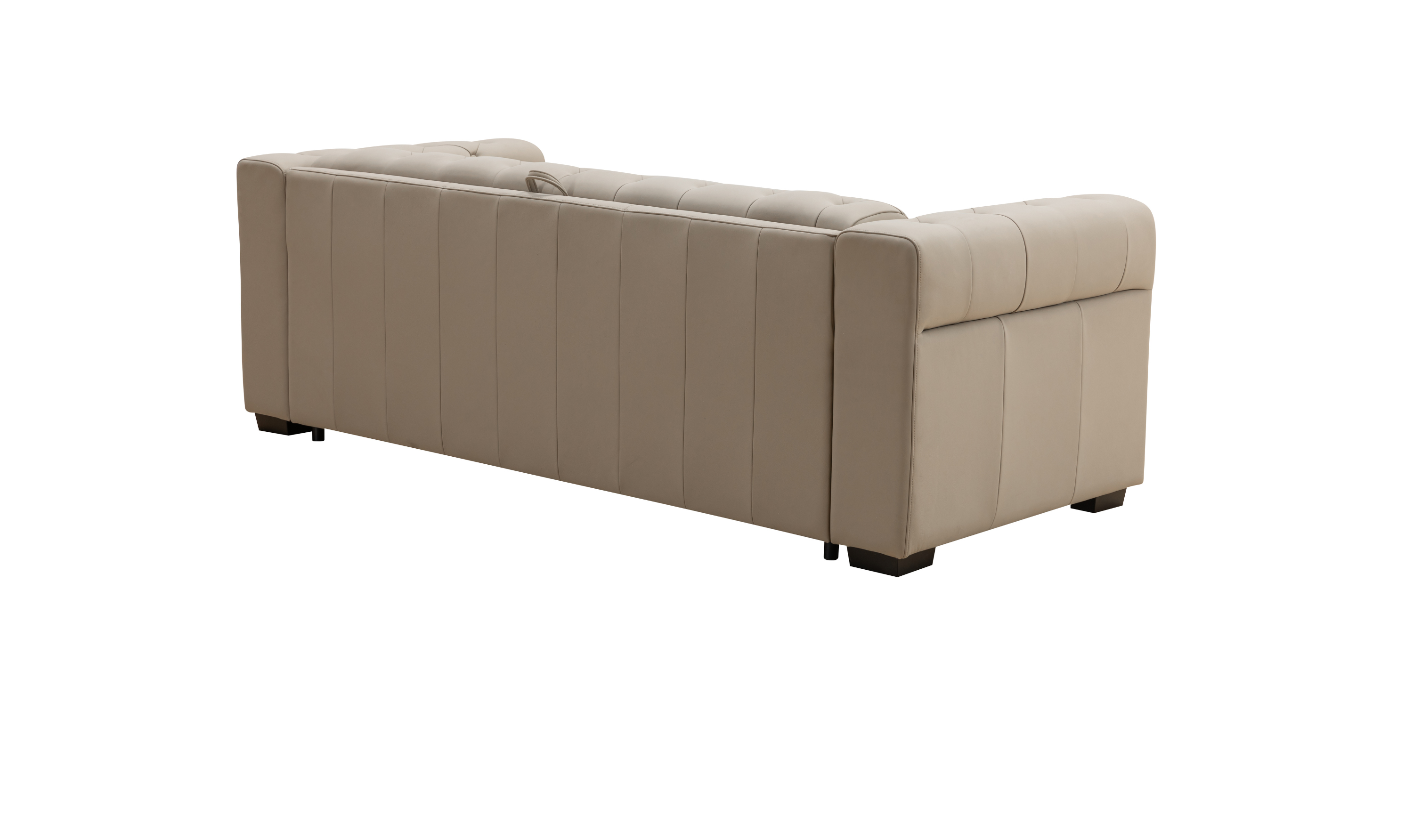 Klaussner Callas Leather Queen Sleeper Sofa - Luxury Overnight Collection