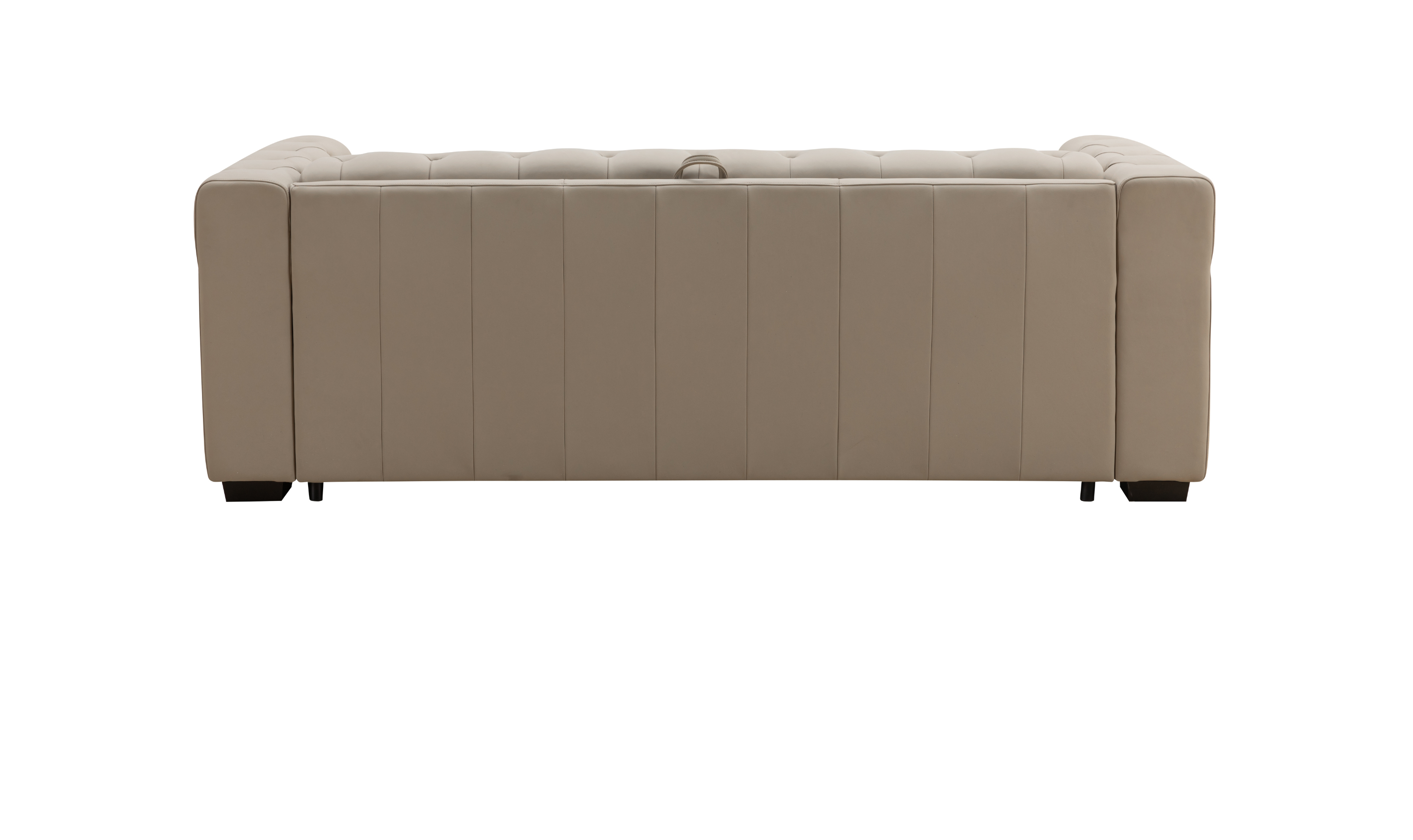 Klaussner Callas Leather Queen Sleeper Sofa - Luxury Overnight Collection