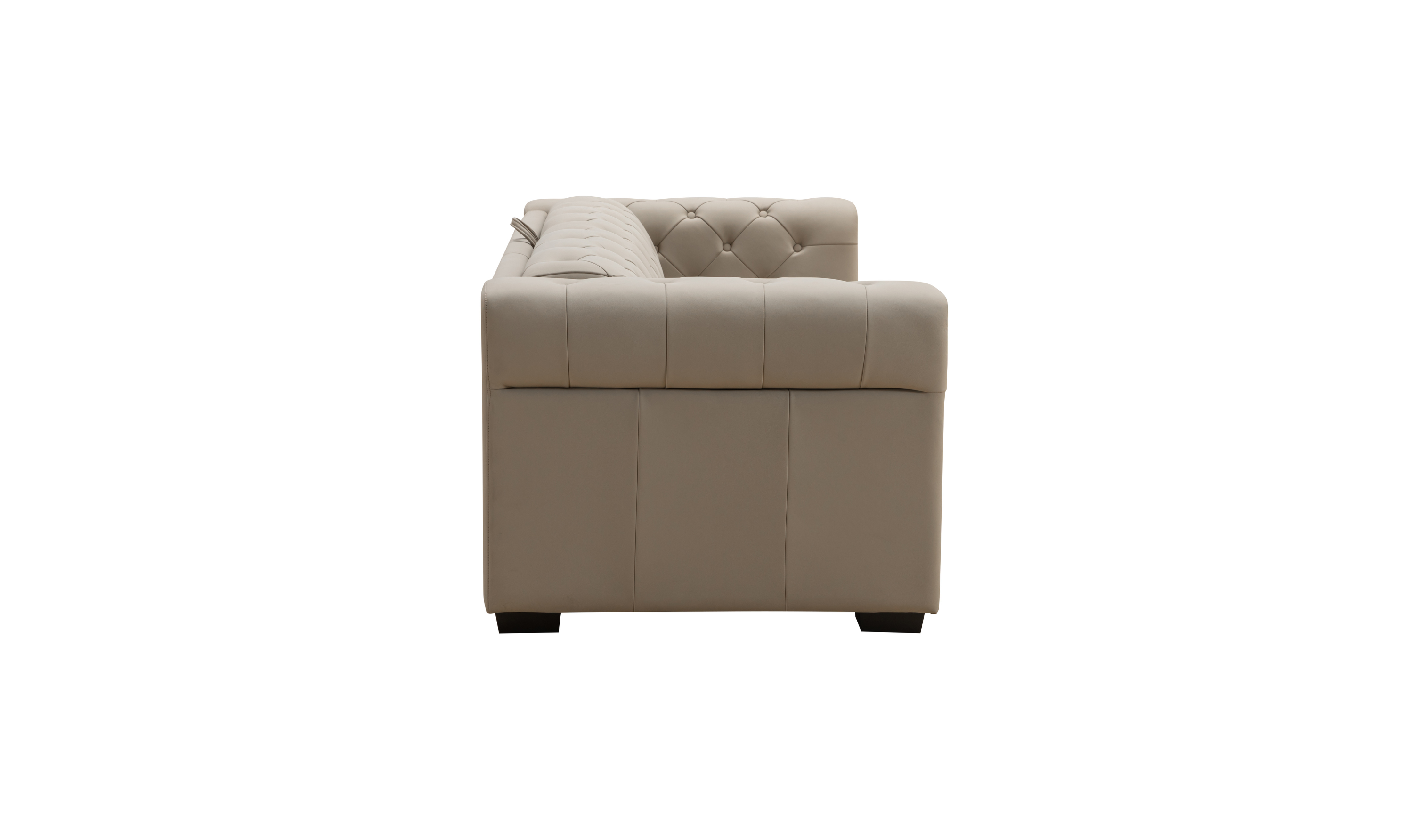 Klaussner Callas Leather Queen Sleeper Sofa - Luxury Overnight Collection