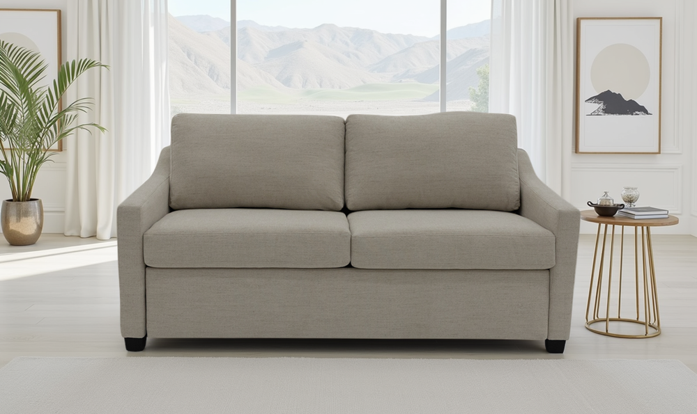 Klaussner Calloway Fabric Sleeper Sofa With High-Resiliency Foam-Jennifer Furniture