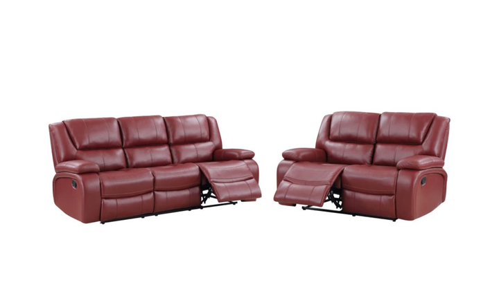 Modern Heritage Camila Leather 3-piece Motion Living Room Set - Jennifer Furniture