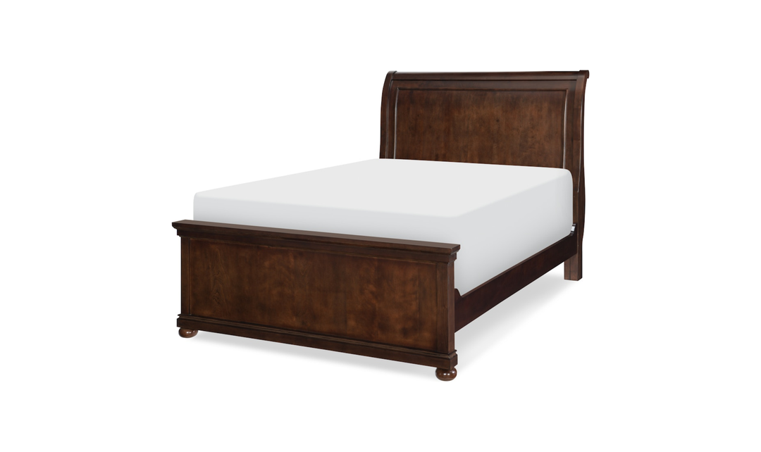 Canterbury Complete Sleigh Bed, Full