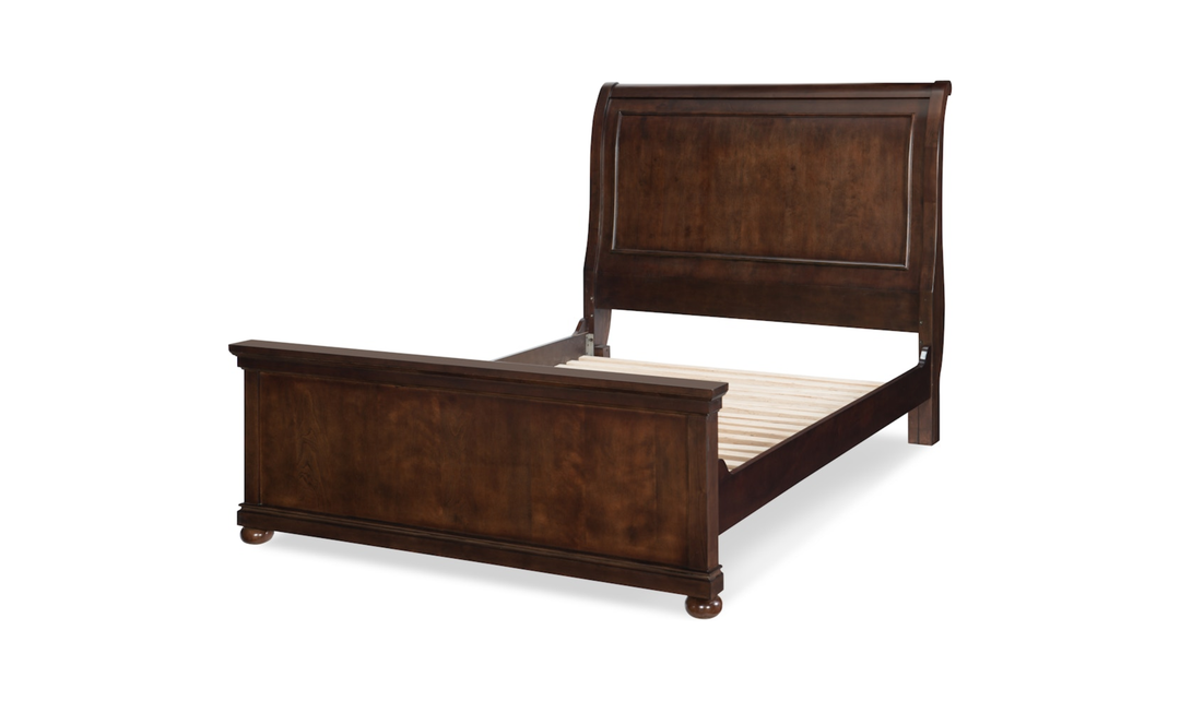 Canterbury Complete Sleigh Bed, Twin