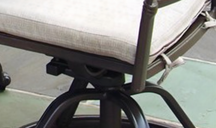 Capri Outdoor Swivel Rocking Chair By Homestyles